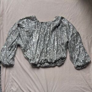 Gianni Bini sequined top women’s medium